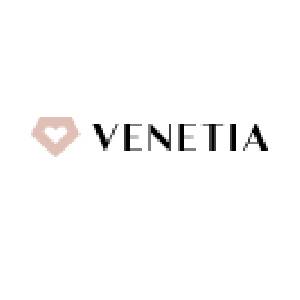 Złote kolczyki na sztyft - Szlachetna biżuteria - Venetia